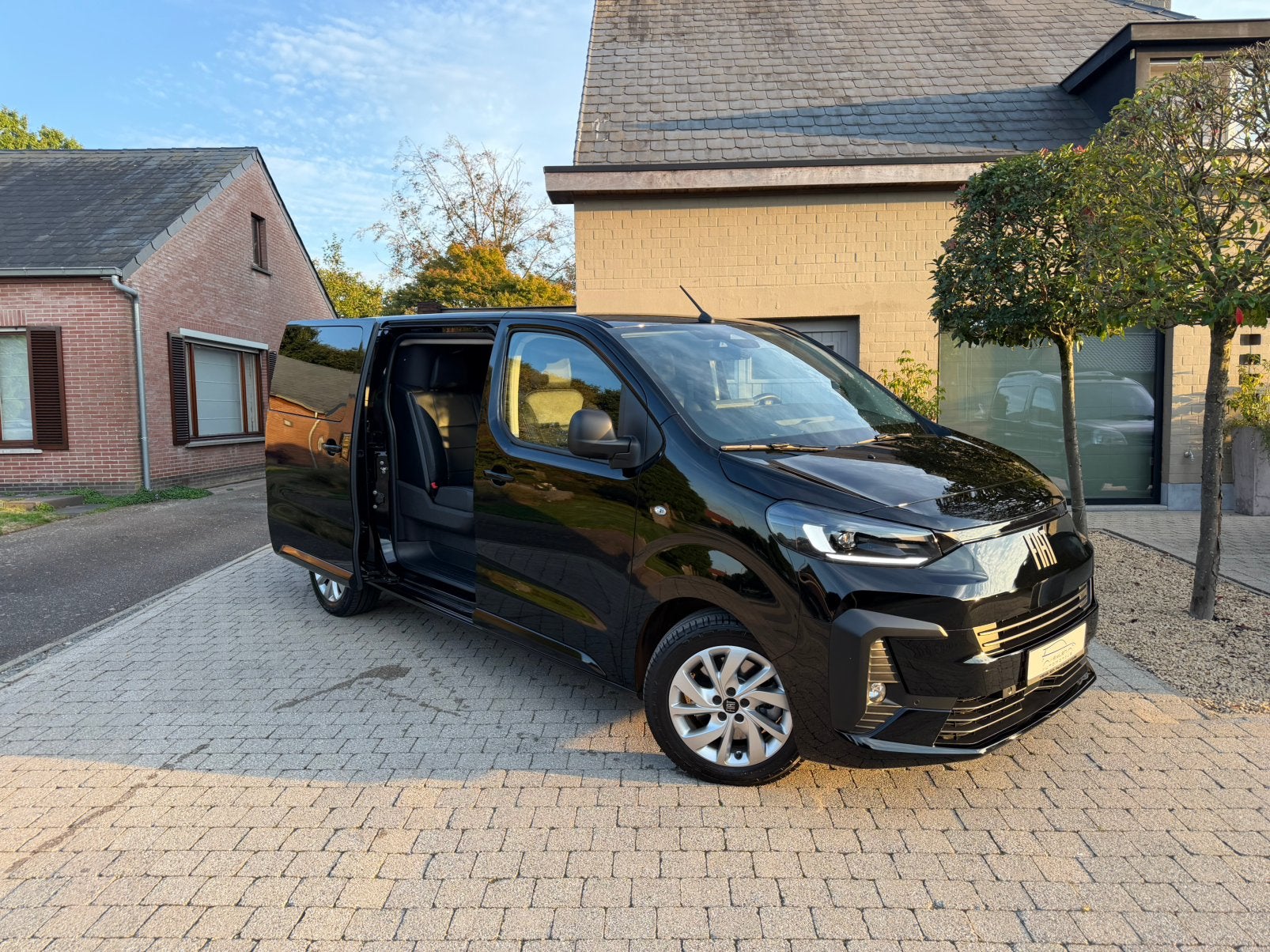 Fiat Scudo 2.2 Dubbele Cabine Lichte Vracht BTW Wagen, Autos, Cuir, Achat, Entreprise, Noir