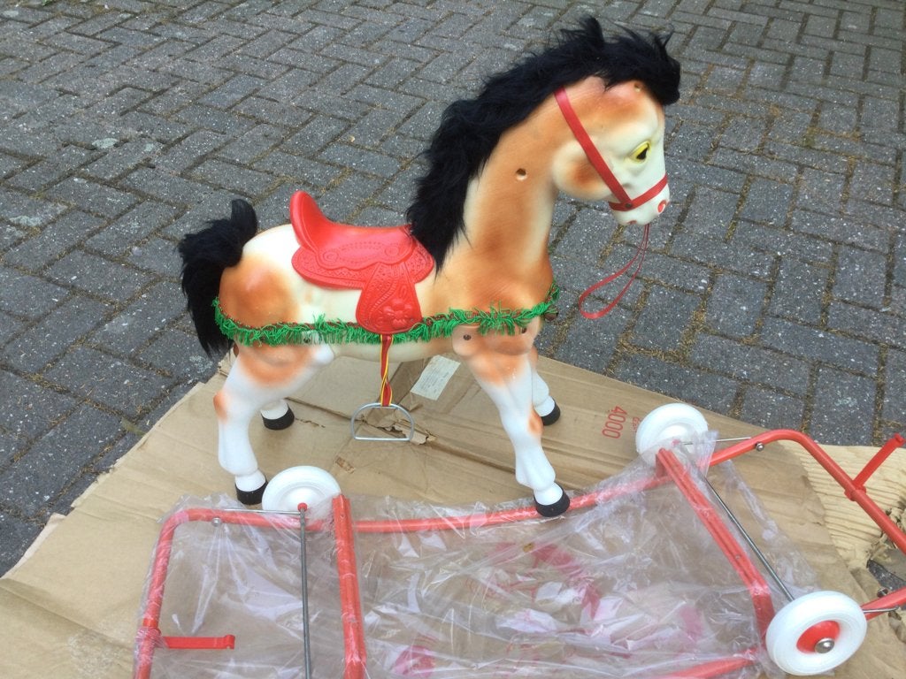 Vintage schommelpaardje nieuw, Ophalen, Nieuw