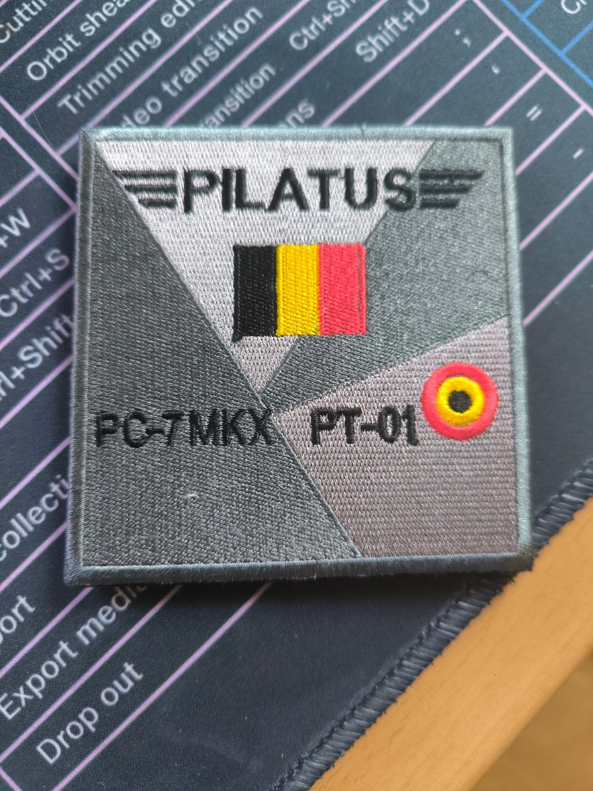 Patch Pilatus de l'armée de l'air belge., Enlèvement ou Envoi
