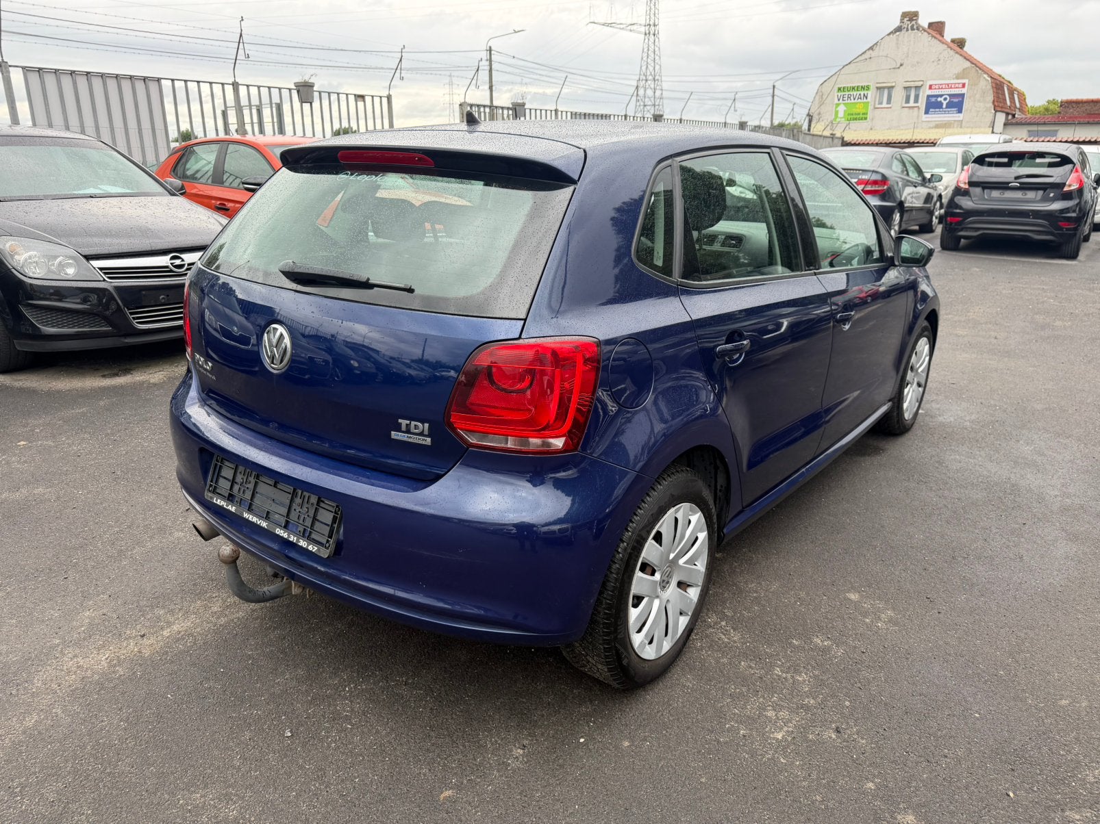 VW POLO DIESEL 1.6 EU 5, Elektrische ramen, Euro 5, Stof, Bedrijf