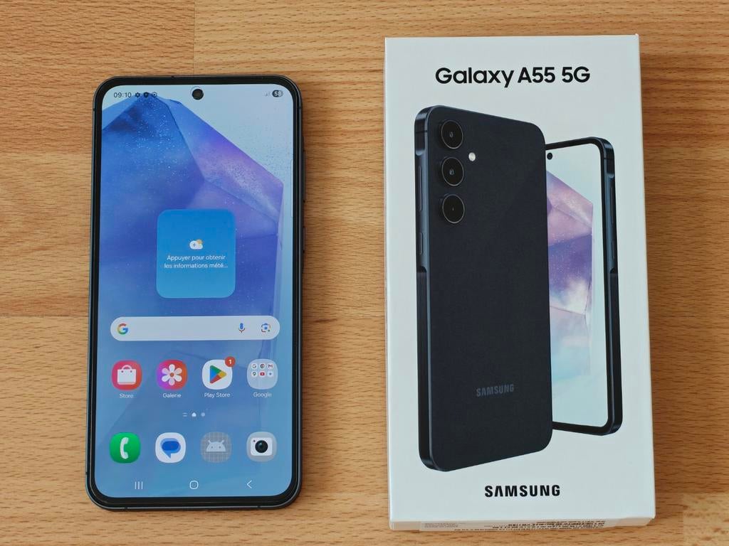 Samsung A55 5G - 256 GB - Etat neuf, Télécoms, Téléphonie mobile | Samsung, 256 GB, Enlèvement ou Envoi