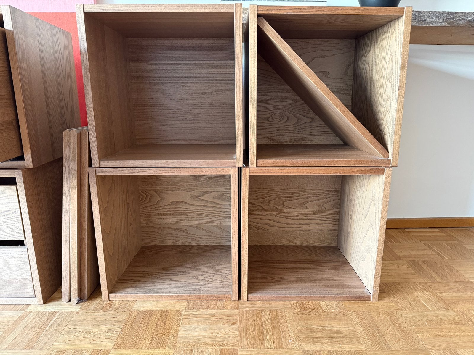 4 ikea VADHOLMA kastjes, Ophalen, Zo goed als nieuw