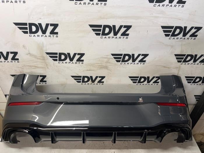 Achterbumper van een Volkswagen Golf (LC7Q), Gebruikt, -, Volkswagen, -