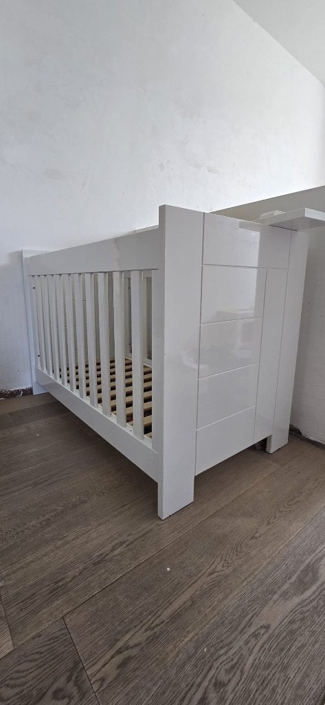 Bopita bed, Ophalen, Zo goed als nieuw, Minder dan 140 cm, Matras