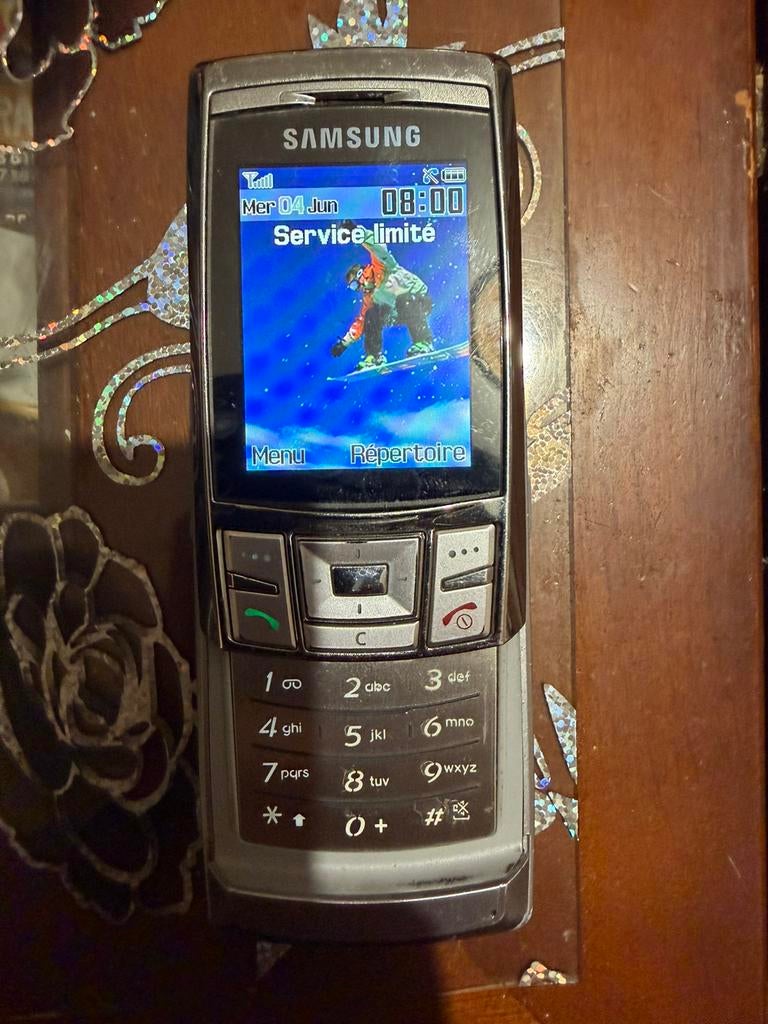 Samsung SGH-D840, Gebruikt, Overige modellen, Overige systemen, Fysiek toetsenbord