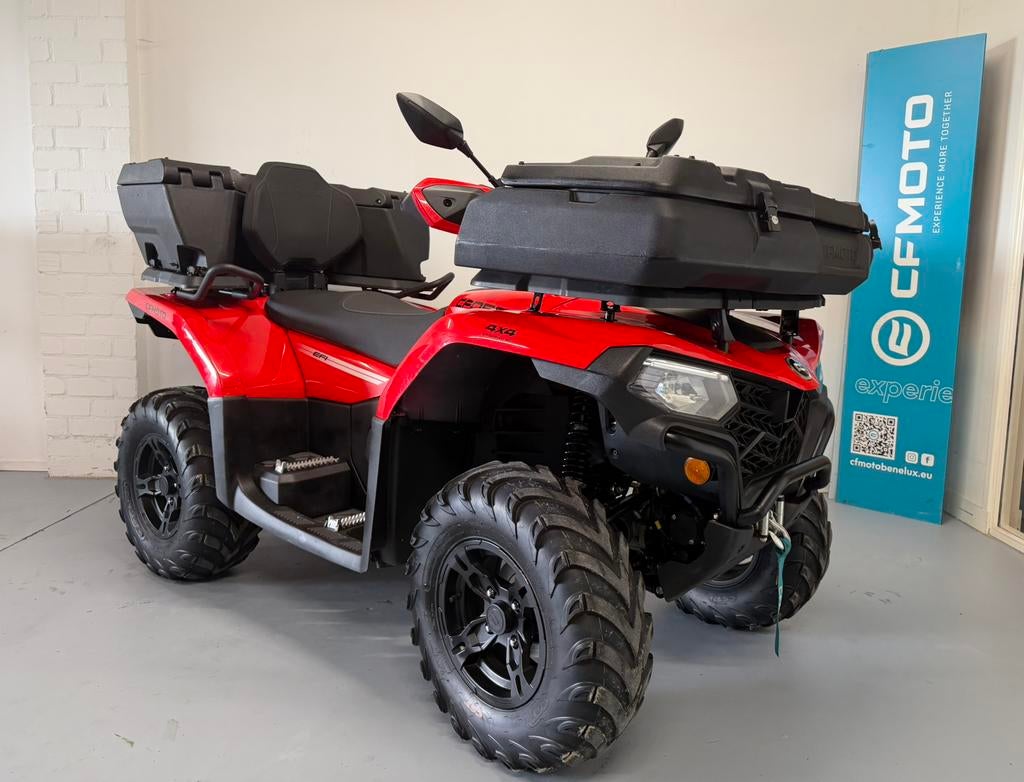 CFMOTO CFORCE 520 L 4x4 EPS 2-pers 2024 NL-kenteken 2400km, Motoren, Bedrijf, 520 cc, 1 cilinder