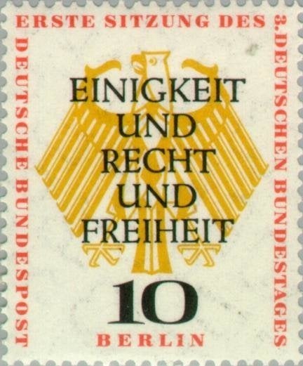 Y&T 154 -155 Michel 174-175 - 1957 - Berlijn - postfris XXX, Ophalen of Verzenden, BRD, Postfris