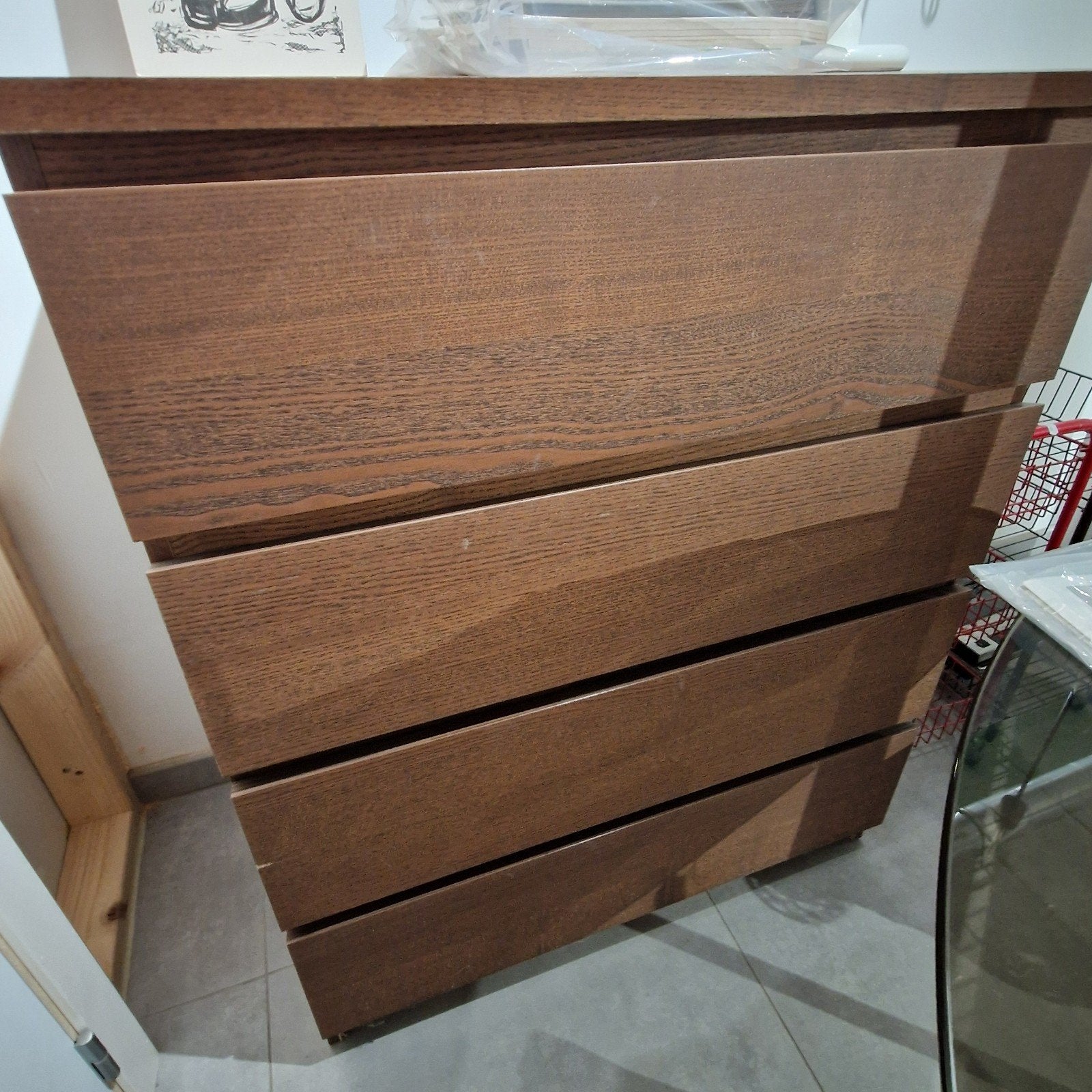 ikea malm 4 ladenkast, Huis en Inrichting, 100 tot 150 cm, 3 of 4 laden, 25 tot 50 cm, 50 tot 100 cm