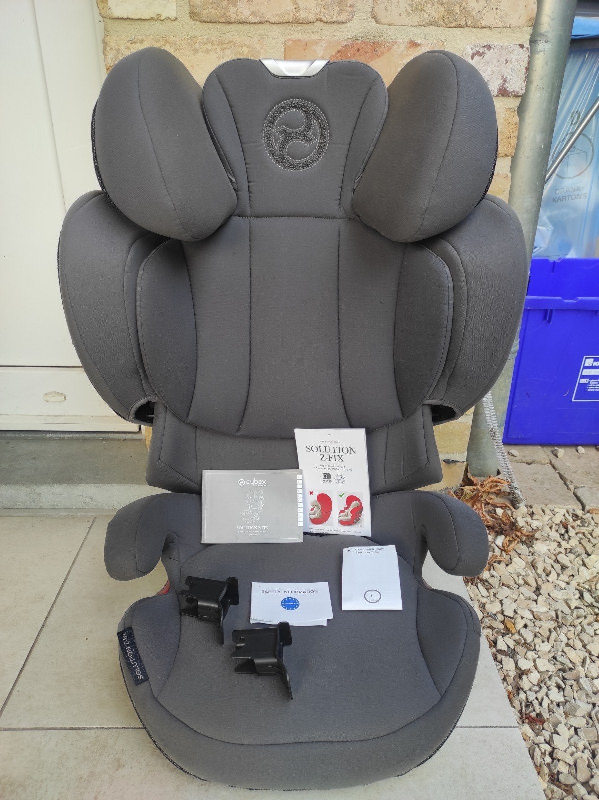 kinderstoel Cybex solution z-fix, Ophalen