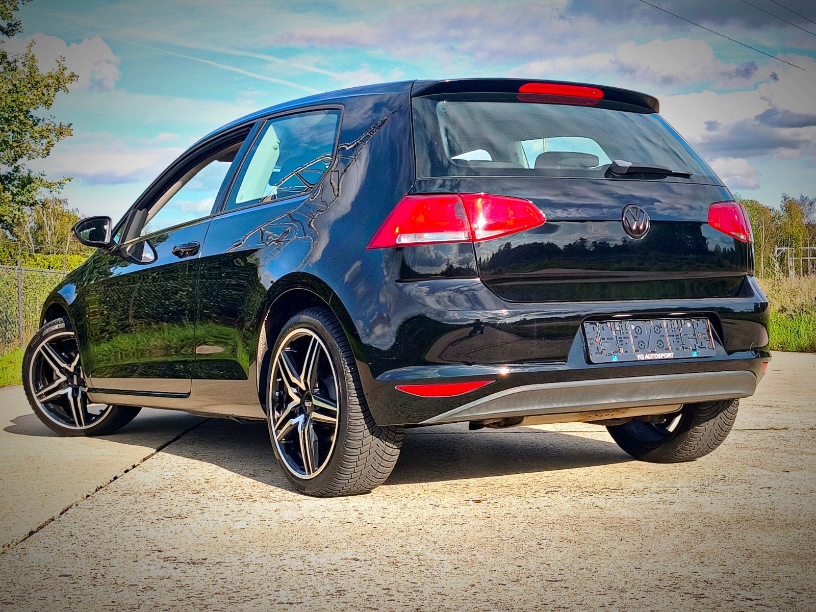 Volkswagen Golf 1.2 tsi, Auto's, Voorwielaandrijving, Euro 5, Stof, Zwart