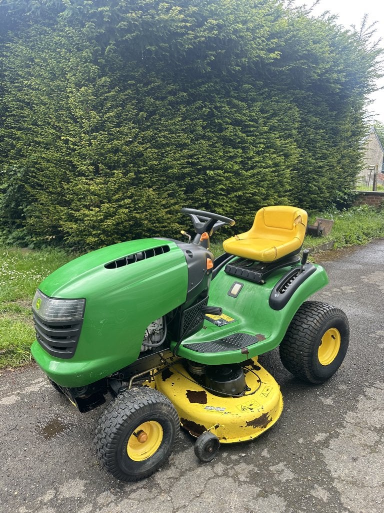 Tracteur tondeuse John Deere, Enlèvement