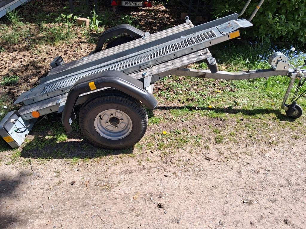 Aanhangwagen ongeremd motto scooter fietsen Kantelbaar, Auto diversen, Aanhangers en Bagagewagens, Ophalen