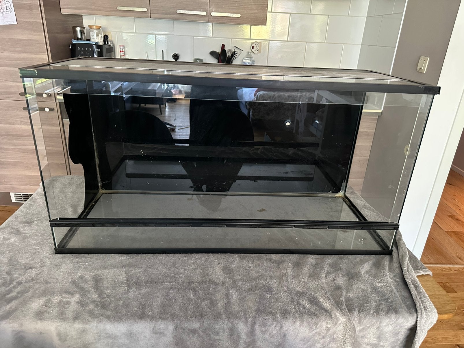 Terrarium 100x40x51cm, Dieren en Toebehoren, Ophalen, Gebruikt