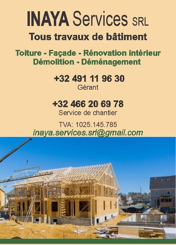 Charpente couverture zinguerie velux, Enlèvement ou Envoi, Bois