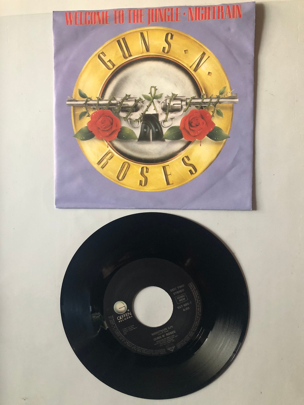 Guns 'N Roses: wel ome to the jungle ( 1988; mint), Verzenden, Zo goed als nieuw