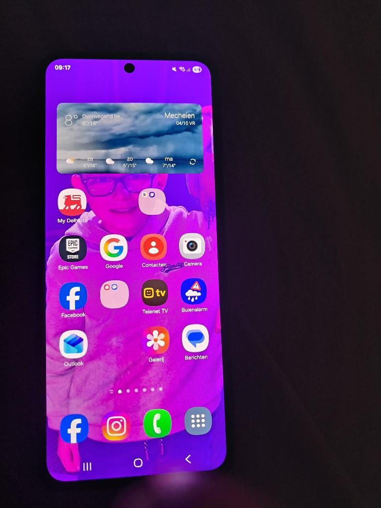 Samsung z flip 7 fe, Telecommunicatie, Mobiele telefoons | Samsung, Ophalen, Gebruikt, Zwart, 128 GB