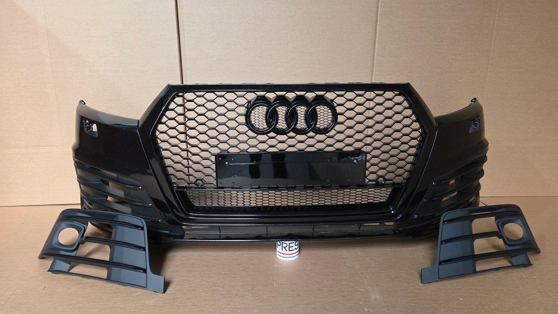 Voorbumper Audi Q7 4M0 S-LINE RSQ7 LOOK Bumper 4xPDC KLS, Gebruikt, -, Voor, Bumper