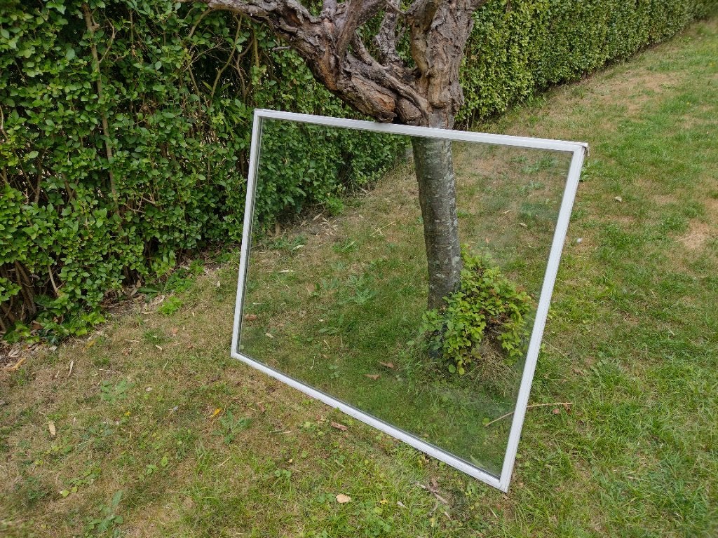 Raam met dubbelglas, Ophalen, Gevelraam of Ruit, Gebruikt, 80 tot 120 cm