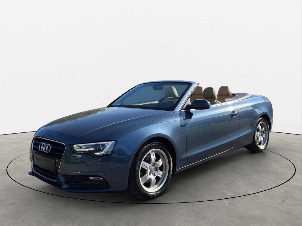 Audi A5 Cabriolet 1.8 TFSI Multitronic / Automaat / Trekhaak, 139 g/km, 4 cilinders, Cabriolet, Blauw