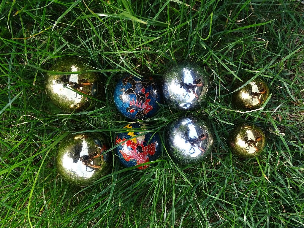 Meridiaankogels / Chinese 'ballekes', Ophalen of Verzenden, Zo goed als nieuw