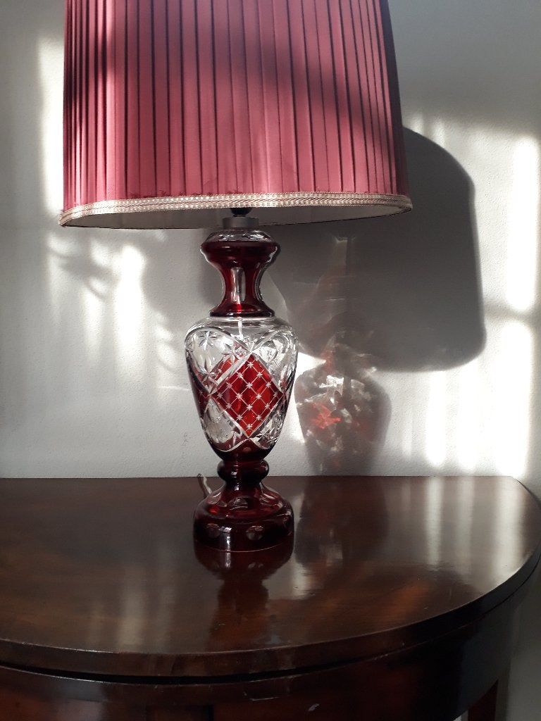 Kristallen lamp, Ophalen