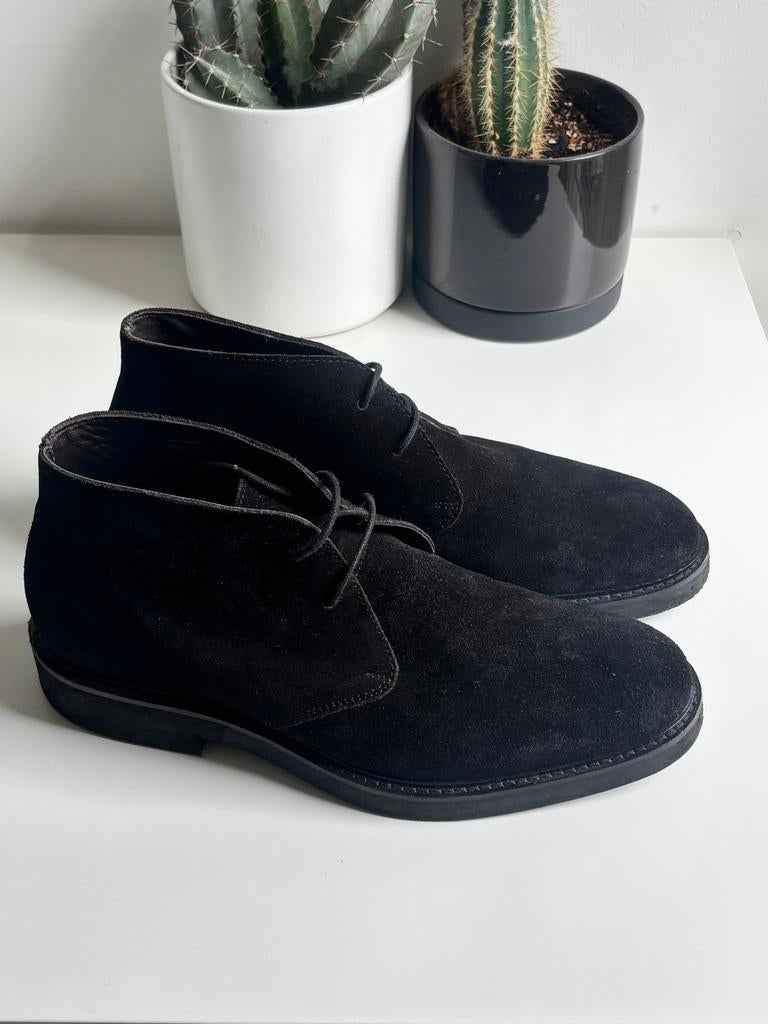 Manfield suede schoenen zwart, Vêtements | Hommes, Chaussures, Chaussures à lacets, Comme neuf, Enlèvement, Noir