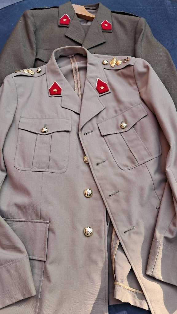 BELGIQUE - ABL - SOUS-LIEUTENANT 2ème Cie MP 1981, Enlèvement ou Envoi, Armée de terre, Vêtements ou Chaussures