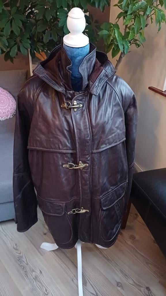 Redskins Leren Jas, Kleding | Heren, Ophalen, Bruin, Overige maten, Gedragen