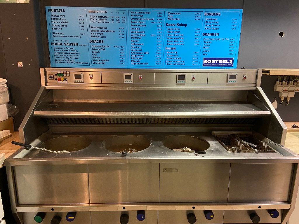 Friteuse Kiremko 6 000 euros, Articles professionnels, Enlèvement, Utilisé, Cuisinière, Friteuse et Grils