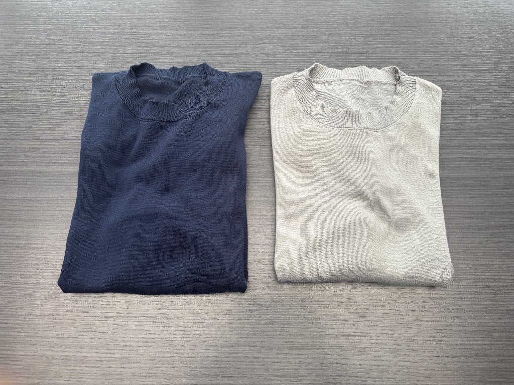 2 casual truien large, Ophalen of Verzenden, Zo goed als nieuw, Maat 52/54 (L), Grijs