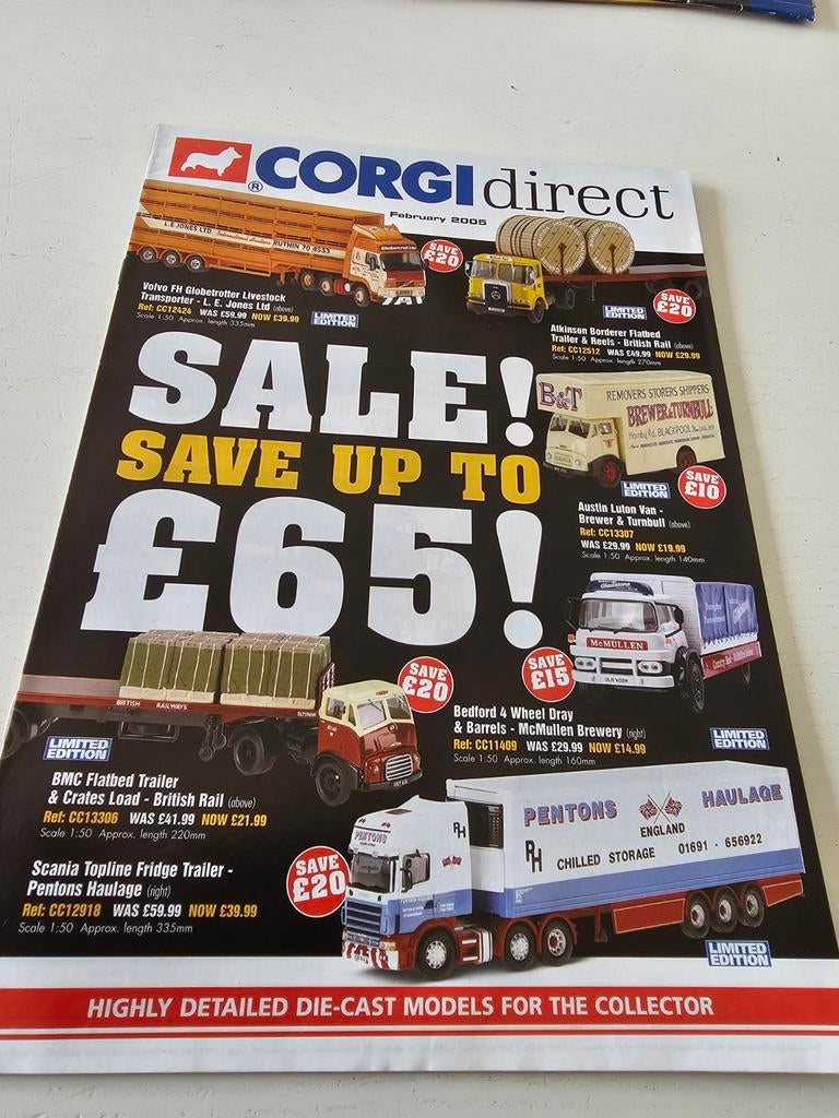 Catalogue Corgi Direct de février 2005 pour les collectionne, Enlèvement ou Envoi