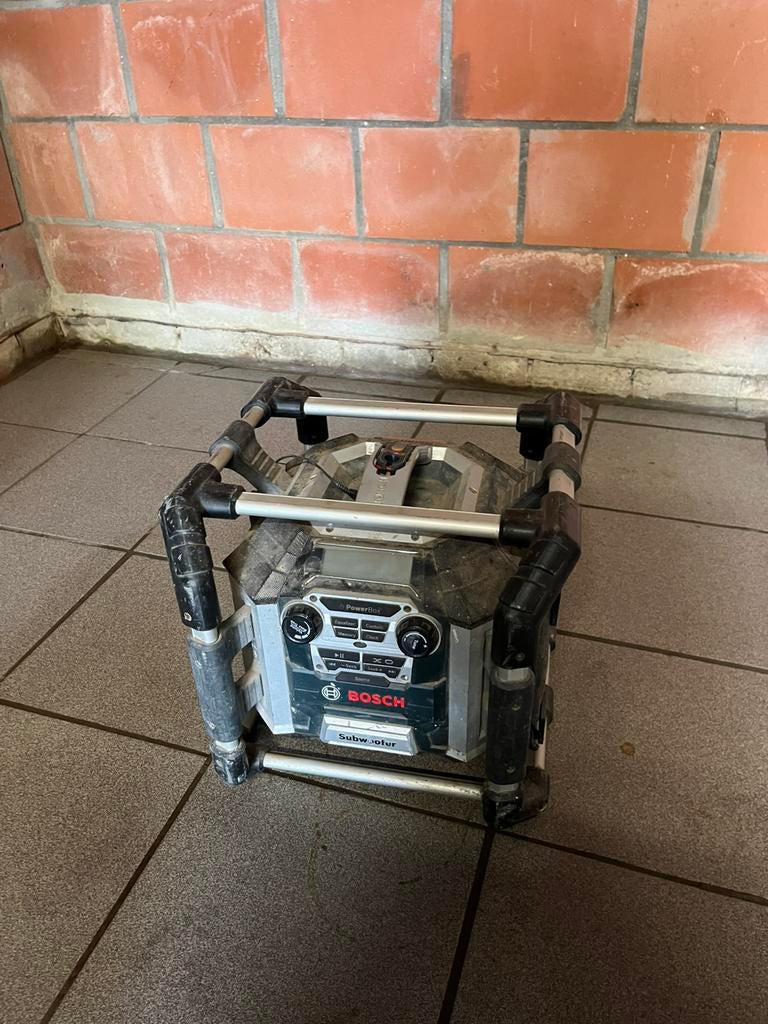 Bosch worksite radio, Ophalen, Gebruikt, Radio