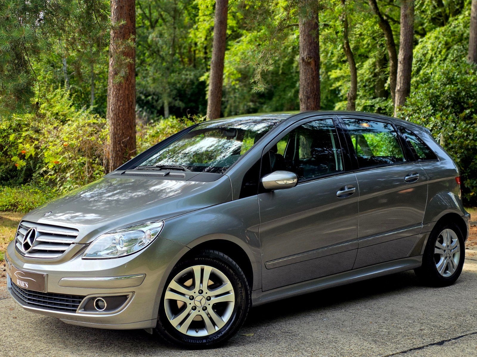 MERCEDES-BENZ B150 - 1.5 BENZINE - 2007 - 48.016KM!!, Auto's, Regensensor, Leder en Stof, Bedrijf, Handgeschakeld