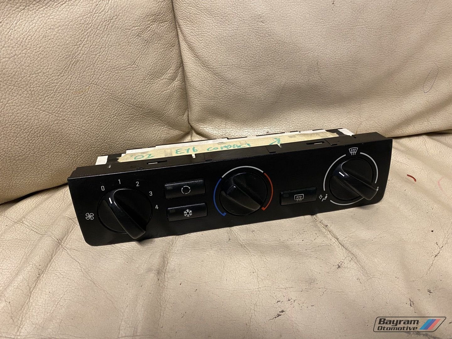 Bmw E46 kachelpaneel airco bediening sedan touring 3-serie, Gebruikt, -, -, Ophalen of Verzenden