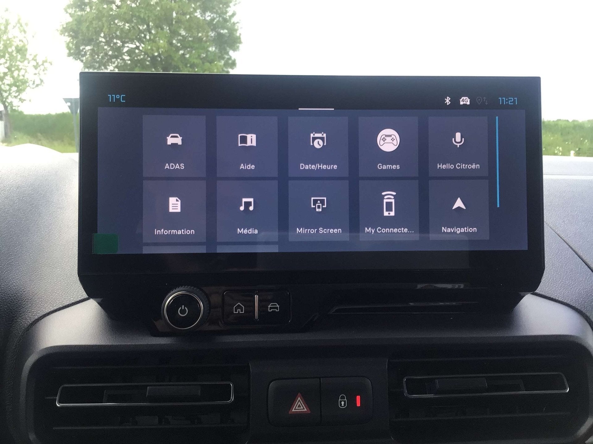 Citroen Berlingo 15hdi 100pk 10/2025 10km 3plaatsen full/opt, Stof, Gebruikt, 4 cilinders, Wit