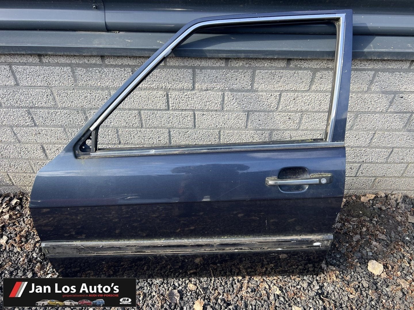 Audi 80 B2 typ 81 Portier deur LV blauw, -, -, Origine de la pièce connue, Audi