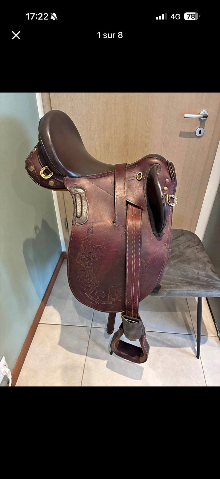 Selle australienne Lakota, Dieren en Toebehoren, Paarden en Pony's | Overige Paardenspullen, Ophalen