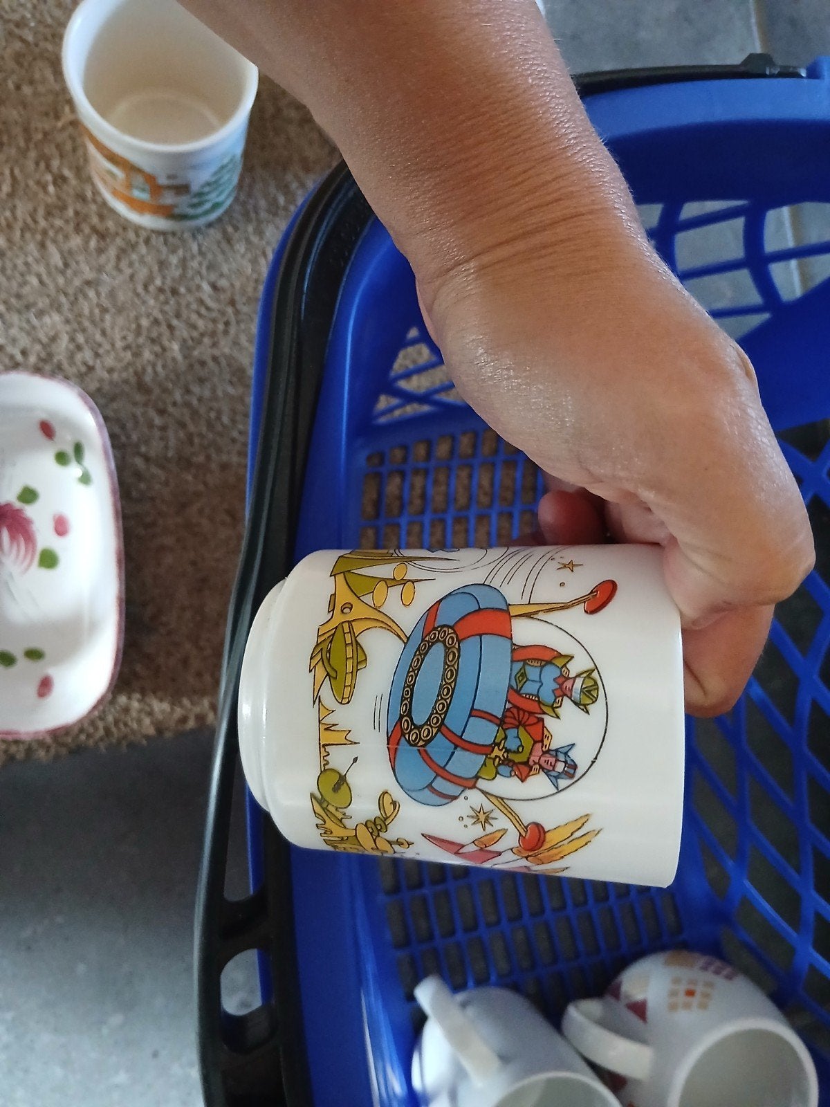 1 mug goldorak arcopal, Enlèvement ou Envoi, Mug