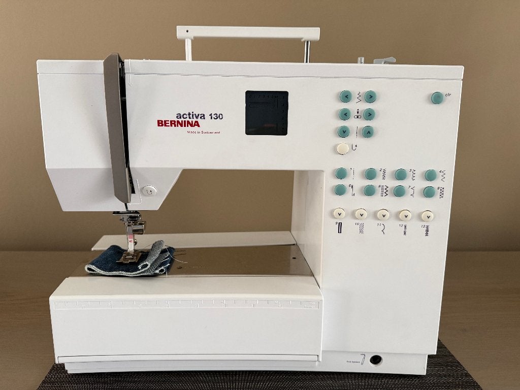 Bernina Active 130 + accessoires, Enlèvement, Utilisé, Machine à coudre, Bernina