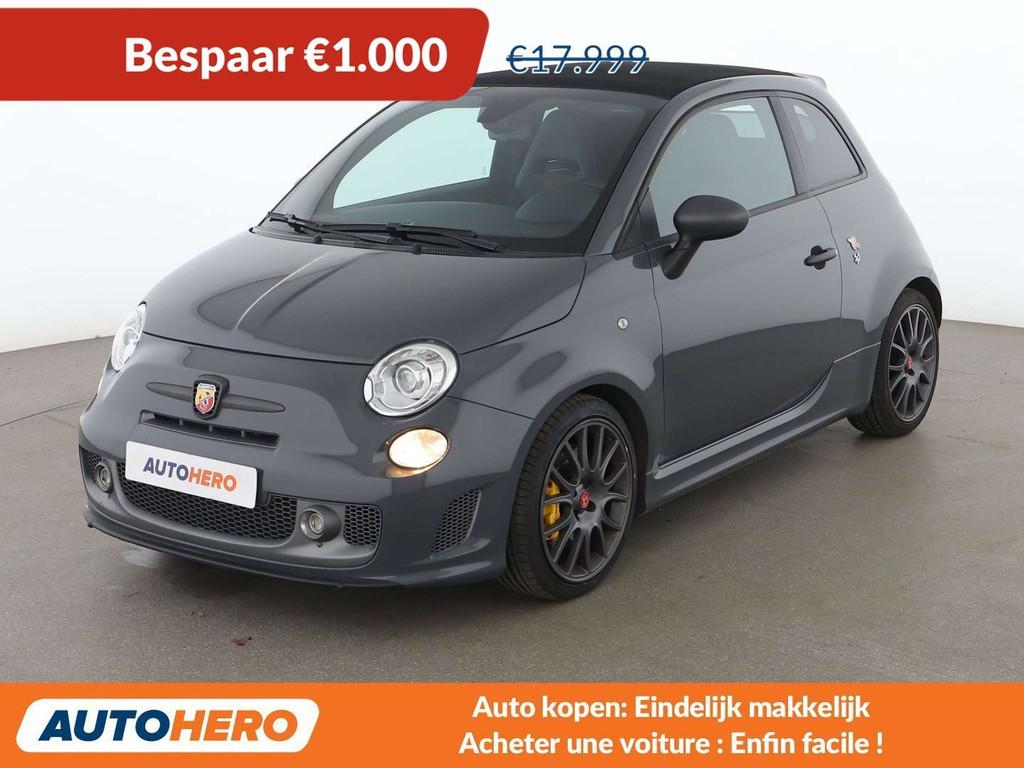 Abarth 595C 1.4 Competizione (année de construction 2015), Autos, Abarth, Achat, Cabriolet, 179 ch, Noir
