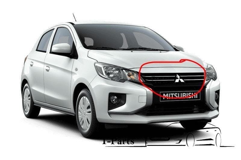 Mitsubishi space star nieuw bumper grill rooster voorbumper, Auto-onderdelen, Info@fabrikant.eu, Fabrikant BV, Voor, Nieuw