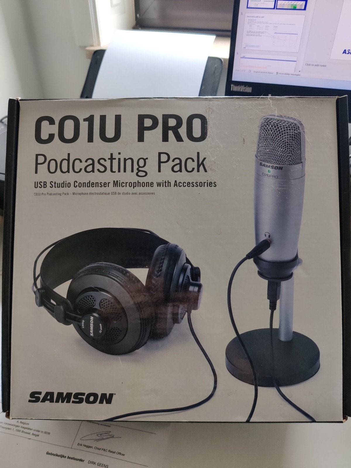 Samson C01U Pro Podcasting Pack, Computers en Software, Joysticks, Ophalen of Verzenden