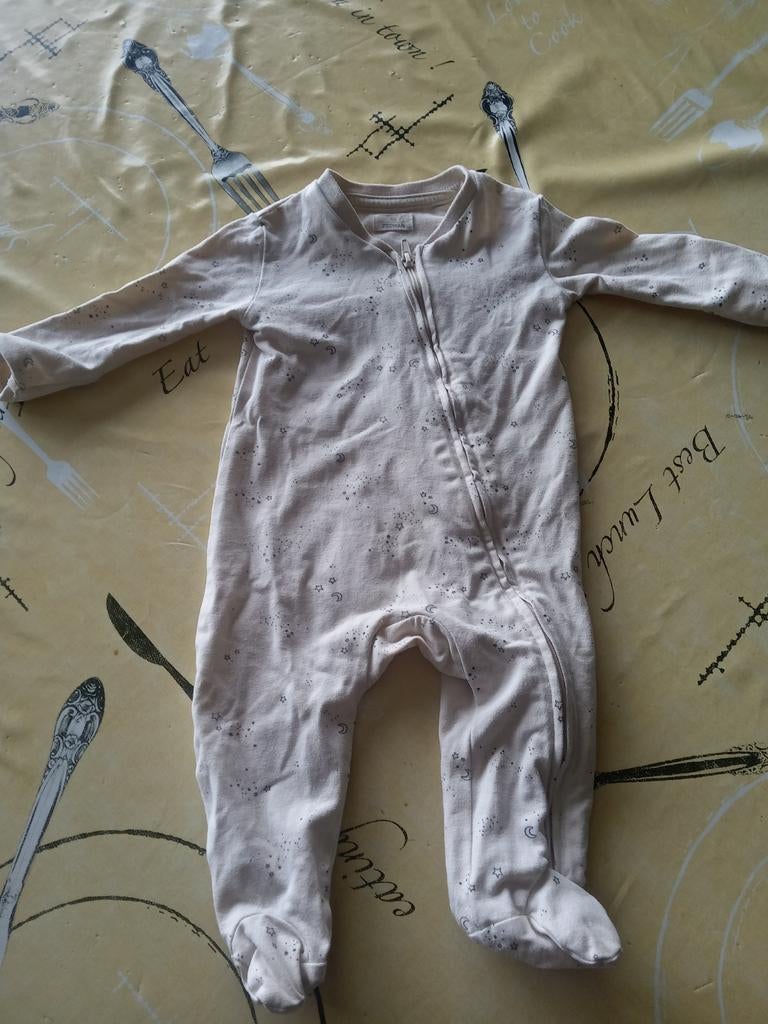 Baby pyjama maat 50, Kinderen en Baby's, Babykleding | Maat 74, Ophalen, Zeeman, Jongetje of Meisje, Zo goed als nieuw