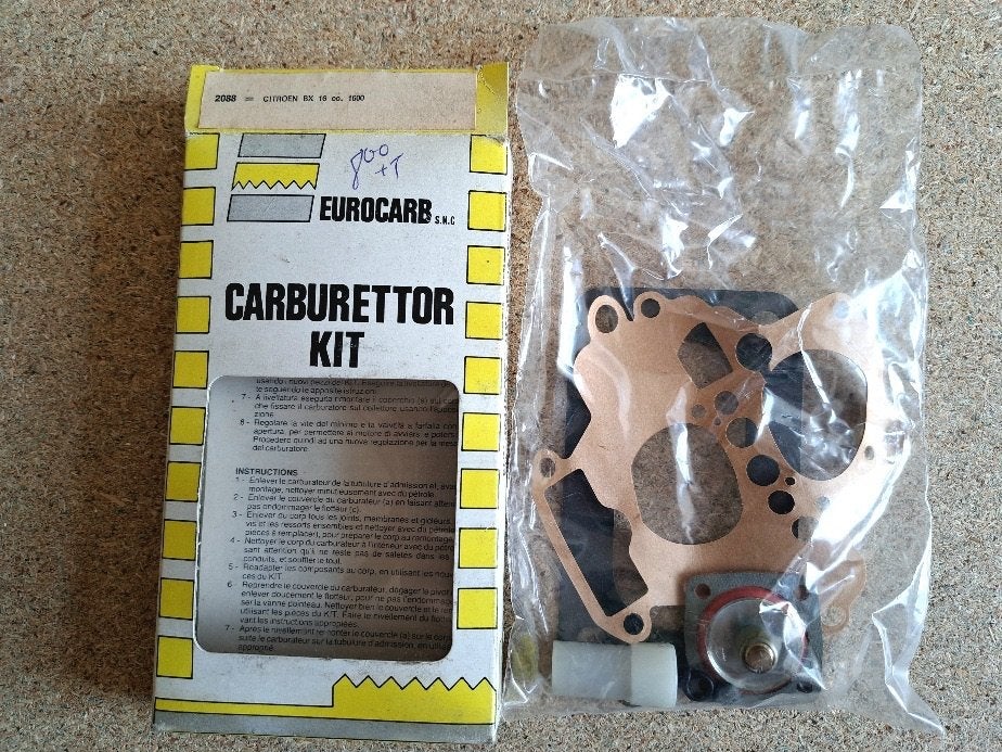 CITROEN BX 16 en 19 - Reparatieset voor carburateur - NIEUW, Ophalen of Verzenden, Nieuw, Citroën