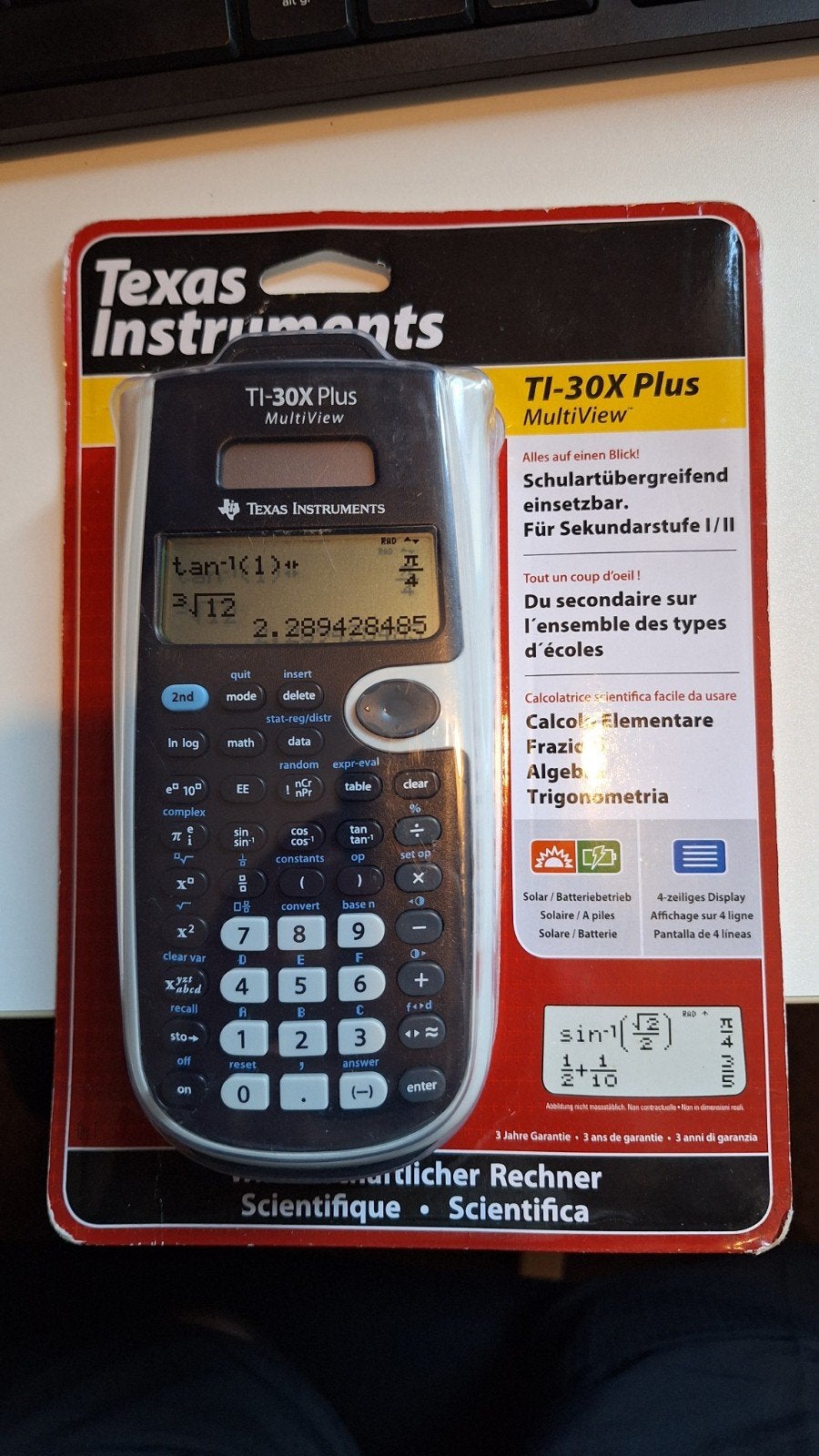 Rekenmachine Texas instruments Ti-30x Plus, Enlèvement, Calculatrices graphique, Neuf