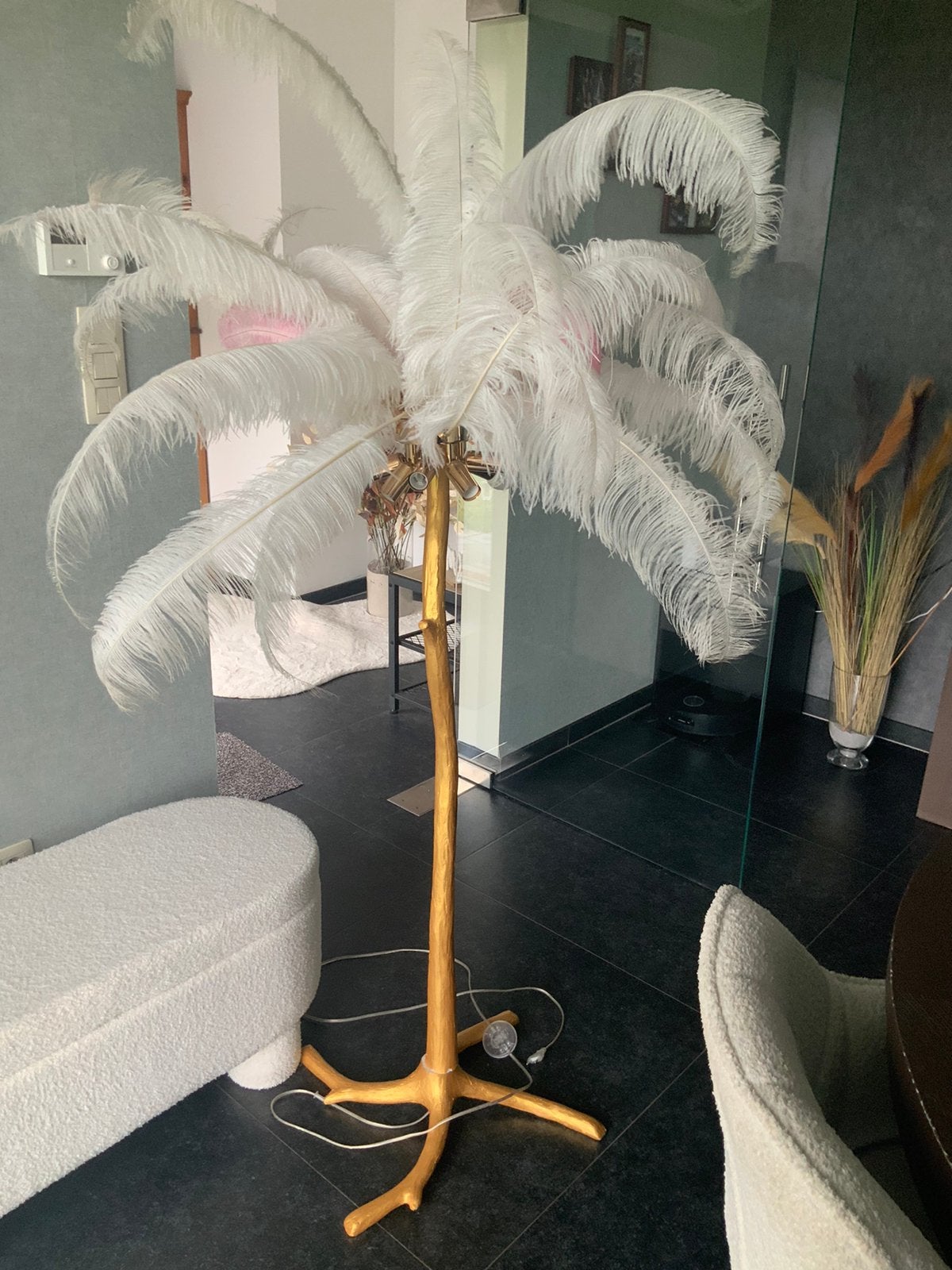 Vloerlamp, Huis en Inrichting, Ophalen, Zo goed als nieuw