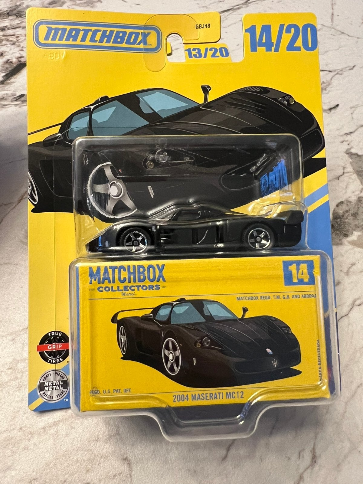 Matchbox superfast Maserati mc12, Enlèvement ou Envoi, Comme neuf