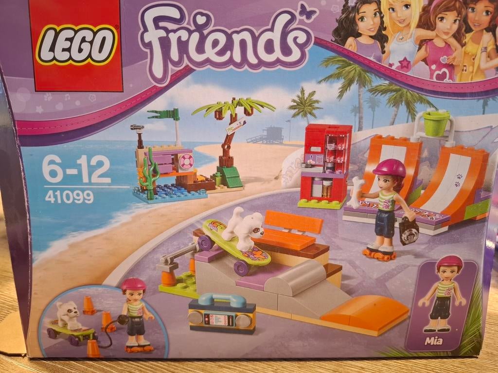 Lego Friends 41099 Skate park - Mia, Ophalen, Compleet, Lego, Friends