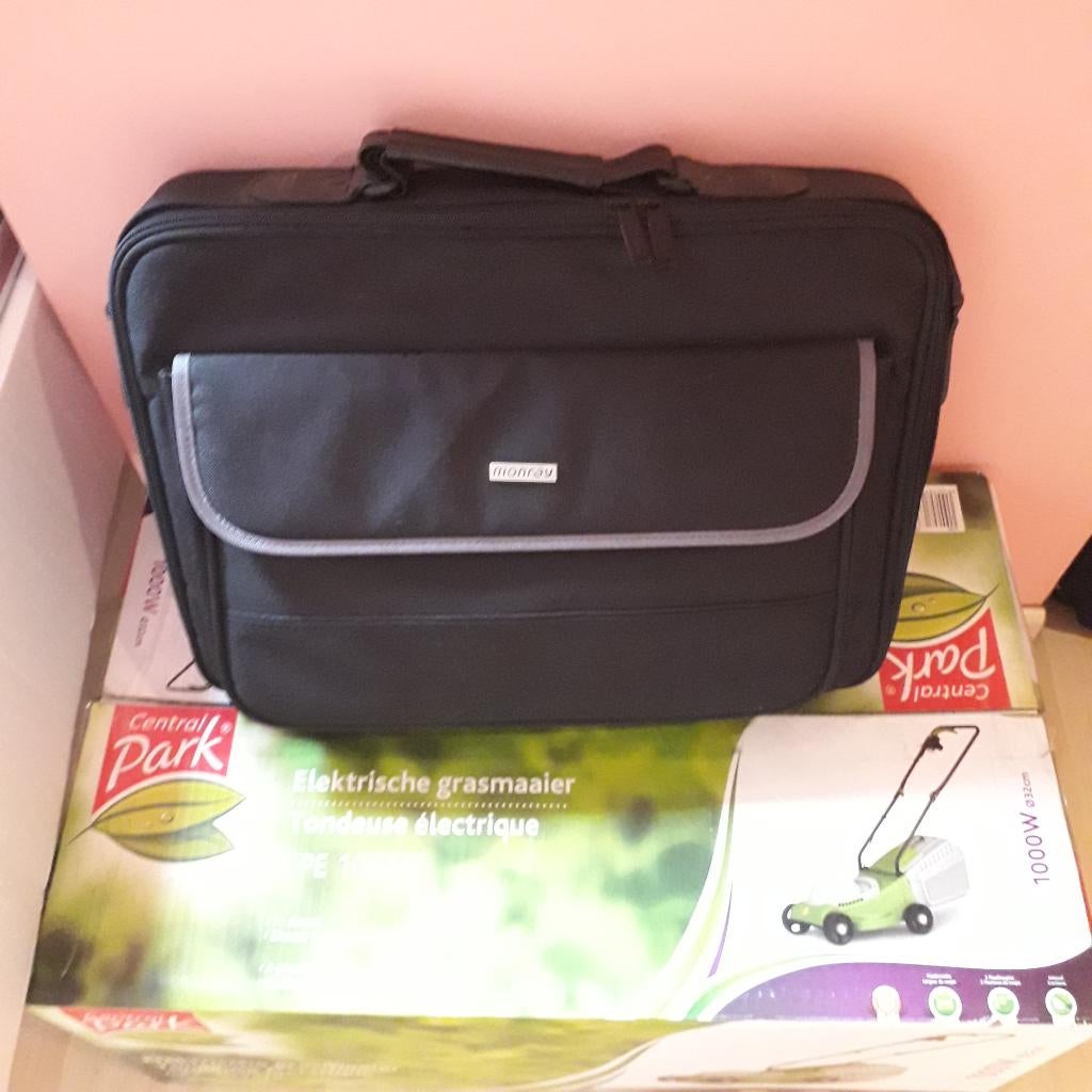 laptop valise, Computers en Software, Laptoptassen, Verzenden, Nieuw, Schouderband, Zwart