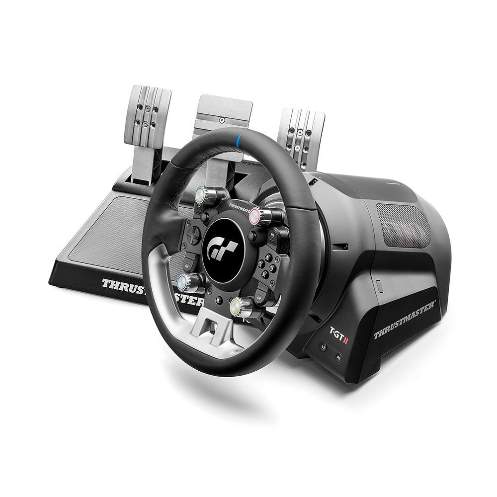 Thrustmaster T-GT2 stuurwiel voor PS5 PS4 PC met 3 pedalen, Games en Spelcomputers, Spelcomputers | Sony Consoles | Accessoires